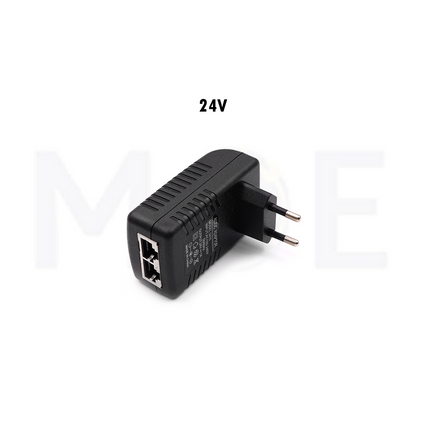 Power Over Ethernet Adapter | POE Power Adapter RJ45 24V 1A | PSE-2410