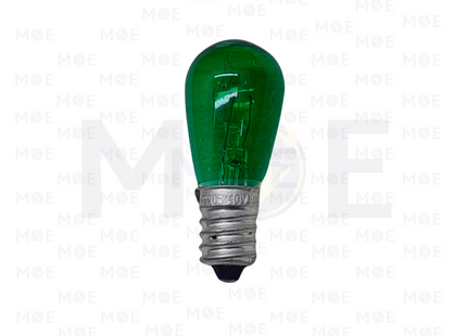 Pilot Lamp/Incandescent Lamp Pygmy Green E14 15W | لمبة عادي برم سن رفيع برفان صغيرة اخضر