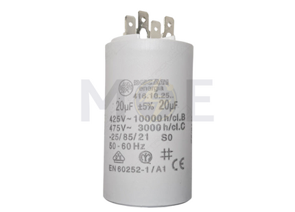 9549-Ducati_energia_Motor_Running_Capacitor_20UF_425V_475V  بوبين موتور