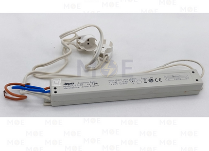 Jindel High Power Electronic Ballast for Fluorescent T5 Lamps+Lampholders AC 220-240V 14W | GEB-62 | ترانس الكترون مع دوي