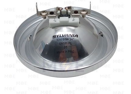 Sylvania Halogen Spot Lamp SA111 WarmWhite Clear GU5.3 AR111 50W DC 12V | 23057 | لمبة سبوت هالوجين ورم وايت