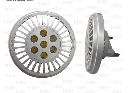 OSRAM LED Spot Lamp Dimmable WarmWhite GU5.3 Ar111 12.5W DC 12V | لمبة سبوت ليد ورم وايت