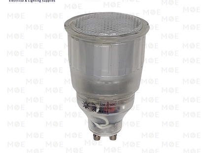 Economic Spot Lamp WarmWhite Big GU10 MR16 13W | لمبة سبوت كبيرة توفير كعب ستارتر ورم وايت
