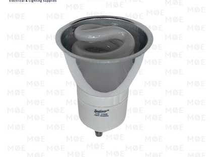 Sea Camp Economic CFL Spot Lamp WarmWhite GU10 MR16 11W | DH-B04 | لمبة سبوت صغيرة توفير كعب ستارتر ورم وايت