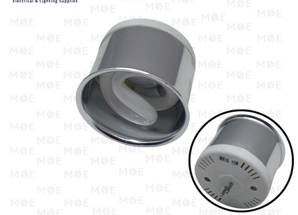 Economic Spot Lamp+Electronic Ballast DayLight GU5.3 MR16 13W | لمبة سبوت مع ترانس توفير دايلايت