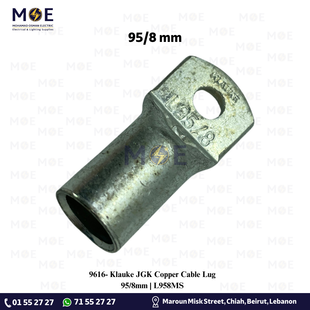 Klauke JGK Copper Cable Lug 95/8mm | L958MS | كوس كبس