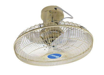 Orient Orbital Industrial Fan Metal Blades Ivory 3 Speed 18inch  XDF-45 لمبة سبوت لد دايلايت