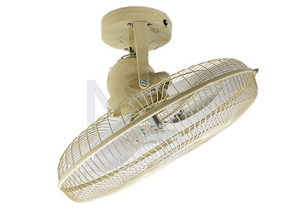 Orient Orbital Industrial Fan Metal Blades Ivory 3 Speed 18inch  XDF-45 لمبة سبوت لد دايلايت