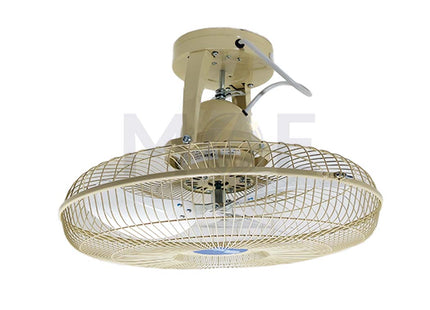 Orient Orbital Industrial Fan Metal Blades Ivory 3 Speed 18inch  XDF-45 لمبة سبوت لد دايلايت