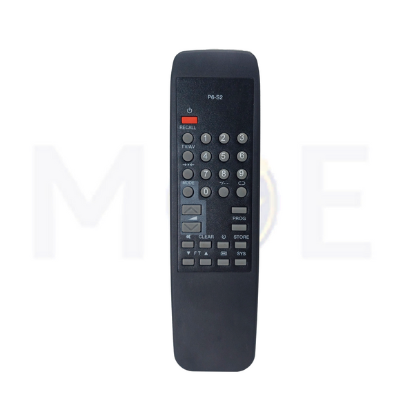 Universal TV Remote control For Hitachi Fujian CRT TVs | P6-S2