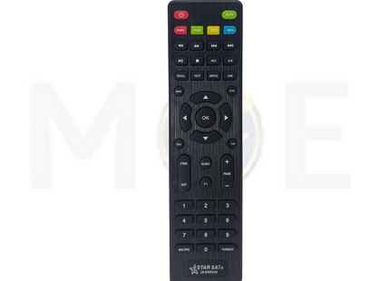 Universal SAT Remote Control Compatible with StarSat Satellite Receivers | SR-8989HD