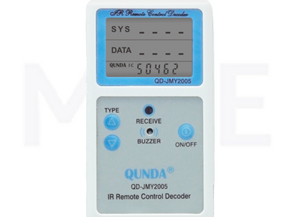 Qunda IR Remote control Signal Tester and Decoder | QD‑JMY2005