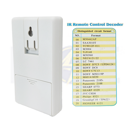 Qunda IR Remote control Signal Tester and Decoder | QD‑JMY2005