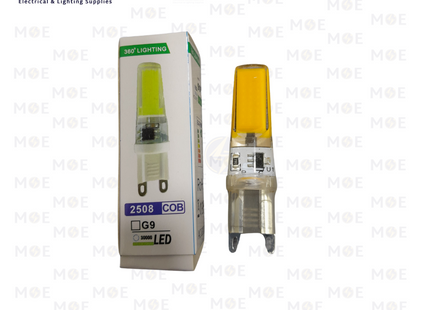 LED Pin Lamp COB WarmWhite G9 3W | لمبة شك ليد ورم وايت