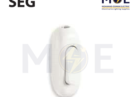 SEG Flexible Cord 2way switch white 1P | SESD296GN | بوار بلوطة دوبل دركسيون