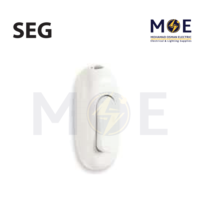 SEG Flexible Cord 2way switch white 1P | SESD296GN | بوار بلوطة دوبل دركسيون