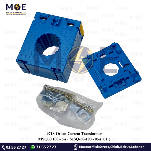 Orient Current Transformer MSQ30 100/5A | MSQ-30-100/05A CT | كعكة