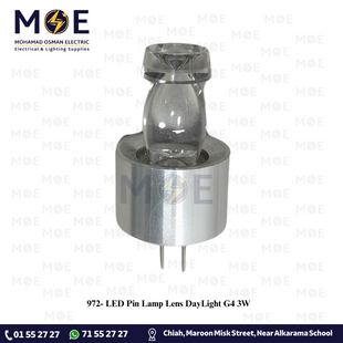 LED Pin Lamp Lens DayLight G4 3W | لمبة شك ليد دايلايت