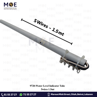 Water Level Indicator Tube 5wires 1.5mt | علام مياه خمس خطوط (قسطل