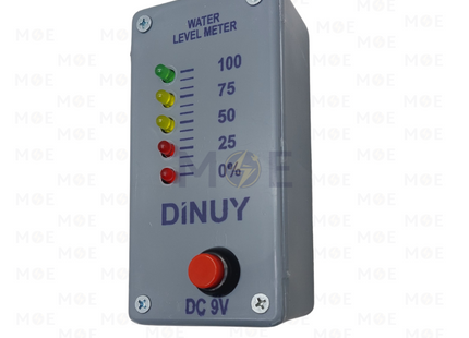 Dinuy Water Level Indicator Monitor 5 wires 5 level 9V | 248002 | علبة علام مياه خمس خطوط