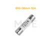 DF Ceramic Tube Fuse Ø10×38mm 32A 500V AC 100kA gL فيوز بورسلين