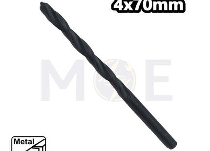 HSS Metal Drill Bit 4mm Black (TL:70mm , WL:39mm)