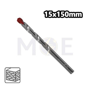 Masonry Drill Bit 15mm (TL: 150mm, WL: 100mm) 15X150mm