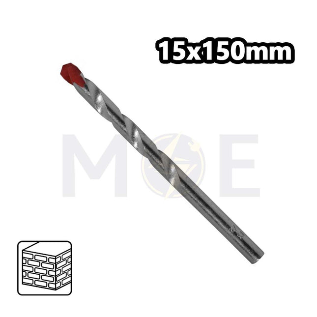 Masonry Drill Bit 15mm (TL: 150mm, WL: 100mm) 15X150mm