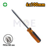 Screwdriver Phillips Line Color 6X100mm  | 4001