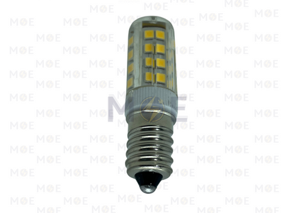 LED SMD Lamp Clear Stick WarmWhite E14 7W | 2835 | لمبة ليد برم سن رفيع ستيك شفاف ورم وايت