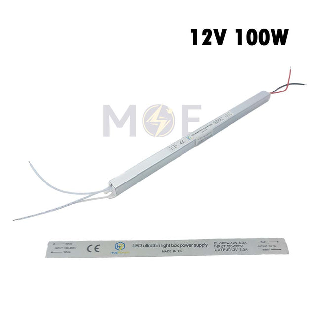 Hive LED Power Power Supply Unit Ultra Slim AC to DC 12V 100W 8.3A