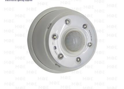Ceiling Mount IR Sensor Night Lamp LED DC 3V 360° 6mt | ST235 | لمبة ليد مع حساس حركة سقف