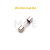 Glass Tube Fuse 5x20mm 3.15A 125-250V AC | T FTAP 3150mA فيوز زجاج