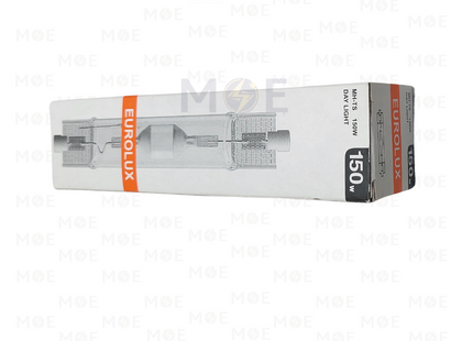 Eurolux Metal Halide Floodlight Lamp Double Ended DayLight R7S 150W | لمبة برجكتور متل هالايد دايلايت
