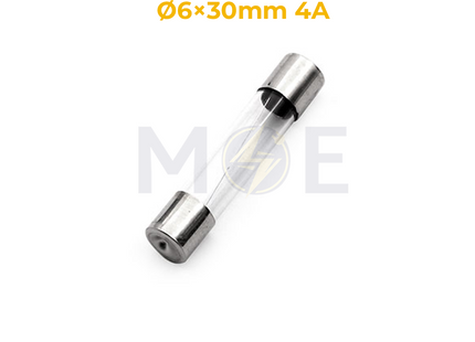 Glass Tube Fuse 6x30mm 4A 125-250V AC | T FTAP 4000mA فيوز زجاج