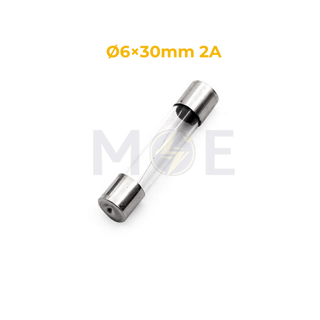 Glass Tube Fuse 6x30mm 2A 125-250V AC | T FTAP 2000mA فيوز زجاج