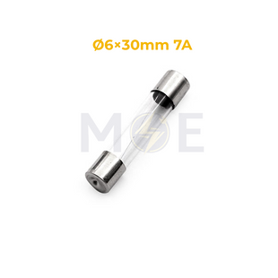Glass Tube Fuse 6x30mm 7A 125-250V AC | T FTAP 7000mA فيوز زجاج