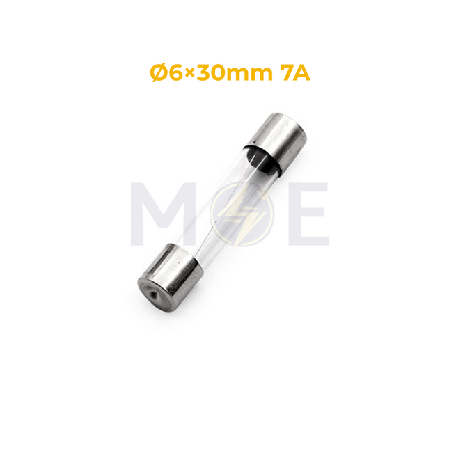 Glass Tube Fuse 6x30mm 7A 125-250V AC | T FTAP 7000mA فيوز زجاج