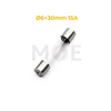Glass Tube Fuse 6x30mm 15A 125-250V AC | T FTAP 15000mA فيوز زجاج