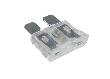 Automotive Car Fuse Regular Blade Type White Transparent 25A | ATY-N 25A فيوز سيارة ابيض شفاف