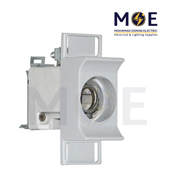 Orient Copper BusBar Fuse Base for D02 Ceramic Tube Fuse 22x50mm 63A 500VAC | Fuse Port 22x50-FB26B D02 | قاعدة بيت فيوز شركة على بار نحاس