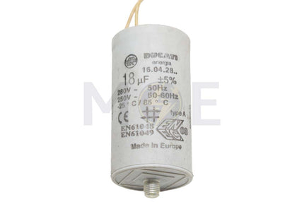 Ducati energia Motor Running Capacitor Lighting 18UF 250V  بوبين انارة