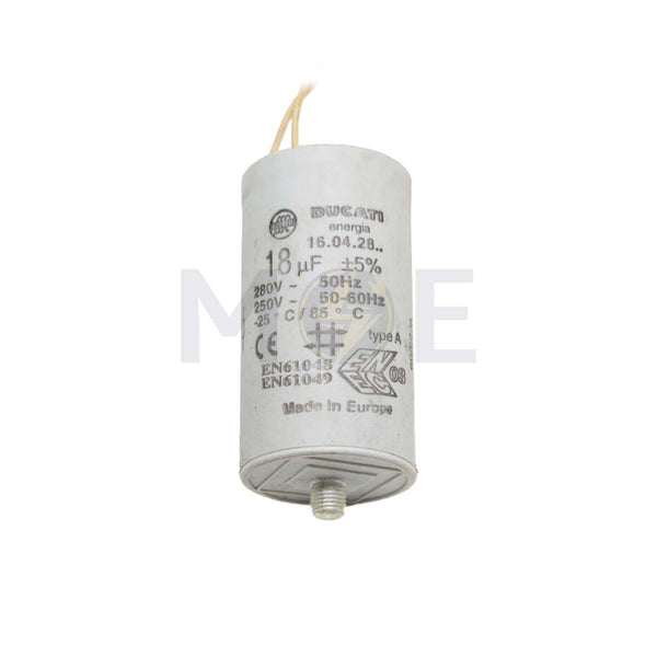 Ducati energia Motor Running Capacitor Lighting 18UF 250V  بوبين انارة