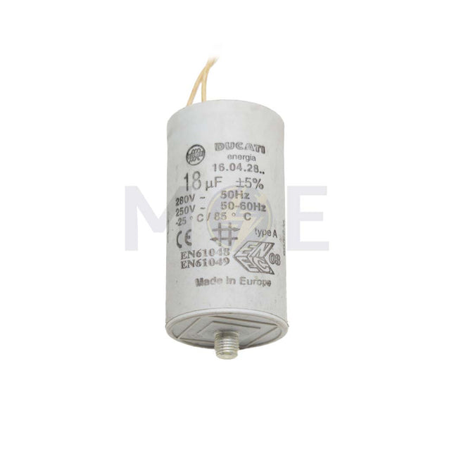 Ducati energia Motor Running Capacitor Lighting 18UF 250V  بوبين انارة