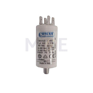 COMAR Motor Running Capacitor 6.3UF 450V | MKA 6.3-450  بوبين موتور