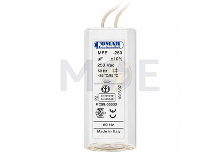COMAR Motor Running Capacitor Lighting 8UF 250V | MFE 8-250 بوبين انارة
