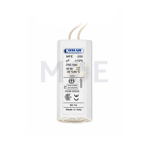 COMAR Motor Running Capacitor Lighting 8UF 250V | MFE 8-250 بوبين انارة