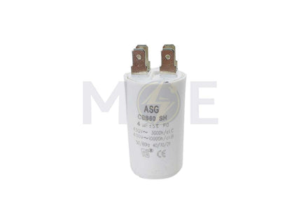 ASG Motor Running Capacitor 4UF 400V/450V | CBB60 SH  بوبين موتور