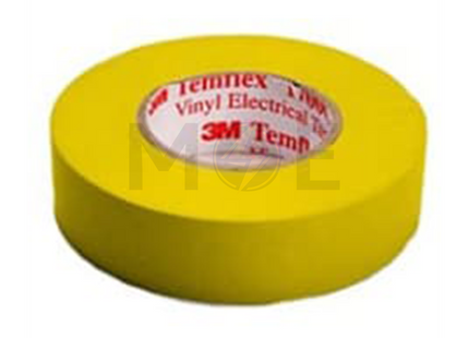 3M Electrical Adhesive Tape Yellow 20yd | Temflex 1500