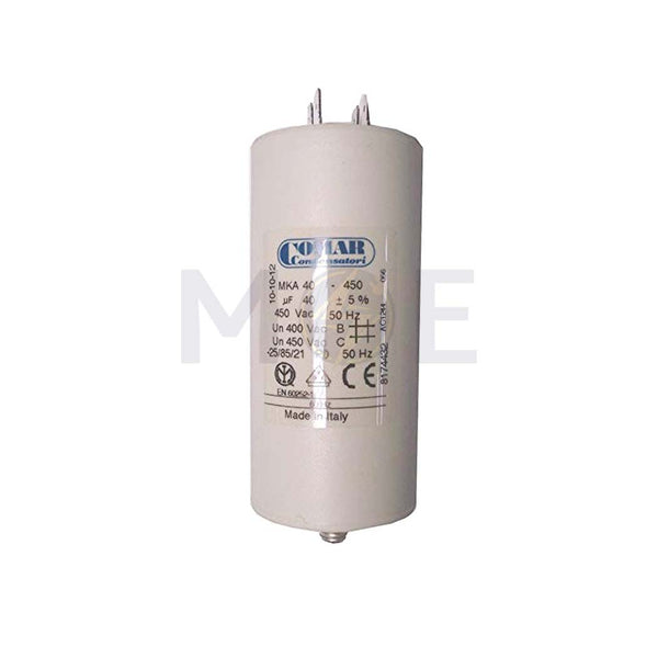 COMAR Motor Running Capacitor 40UF 450V | MKA 40-450 بوبين موتور